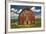 Whitman County, Palouse, Barn, Washington, USA-Charles Gurche-Framed Photographic Print