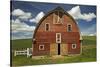 Whitman County, Palouse, Barn, Washington, USA-Charles Gurche-Stretched Canvas