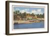 Whitman's Pond, East Weymouth-null-Framed Art Print