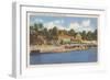 Whitman's Pond, East Weymouth-null-Framed Art Print