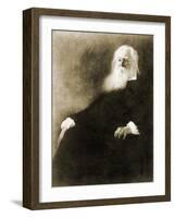 WHITMAN Walt Portrait by-John White Alexander-Framed Giclee Print