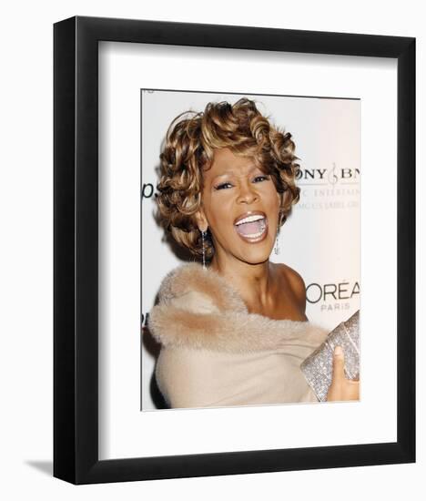 Whitney Houston-null-Framed Photo