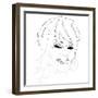 Whitney Houston-Logan Huxley-Framed Art Print