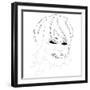 Whitney Houston-Logan Huxley-Framed Art Print