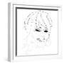 Whitney Houston-Logan Huxley-Framed Art Print