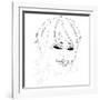 Whitney Houston-Logan Huxley-Framed Art Print