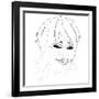 Whitney Houston-Logan Huxley-Framed Art Print