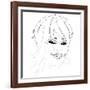 Whitney Houston-Logan Huxley-Framed Art Print