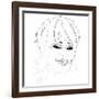 Whitney Houston-Logan Huxley-Framed Premium Giclee Print