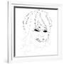 Whitney Houston-Logan Huxley-Framed Art Print