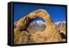 Whitney Portal Arch Lone Pine-null-Framed Stretched Canvas