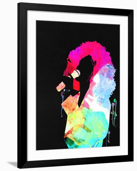 Whitney Watercolor-Lana Feldman-Framed Art Print