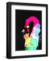 Whitney Watercolor-Lana Feldman-Framed Art Print