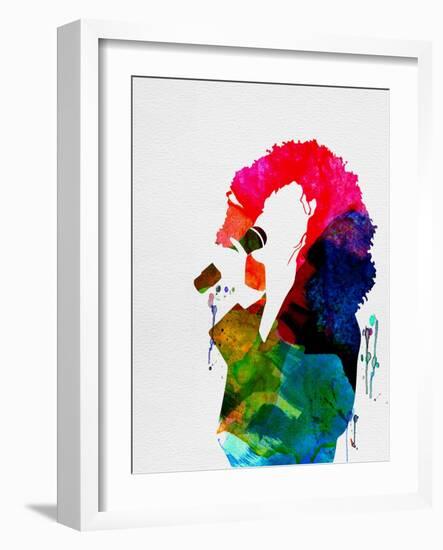 Whitney Watercolor-Lana Feldman-Framed Art Print