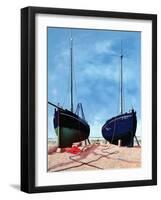 Whitstable Oystermen, 1948-Tristram Paul Hillier-Framed Giclee Print