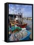 Whitstable Port, Kent, England, United Kingdom, Europe-Charles Bowman-Framed Stretched Canvas