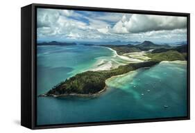 Whitsunday Island II-Larry Malvin-Framed Stretched Canvas