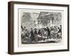 Whitsuntide Sports in Belgium: the Game of the Target, 1876-null-Framed Giclee Print