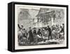 Whitsuntide Sports in Belgium: the Game of the Target, 1876-null-Framed Stretched Canvas