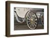 Whitte Wheel Cab in Cracow-snoofek-Framed Photographic Print