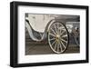 Whitte Wheel Cab in Cracow-snoofek-Framed Photographic Print