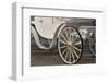 Whitte Wheel Cab in Cracow-snoofek-Framed Photographic Print