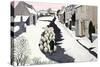 Whittington in Winter-Maggie Rowe-Stretched Canvas