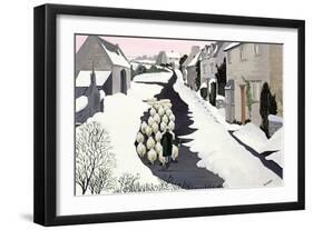 Whittington in Winter-Maggie Rowe-Framed Giclee Print