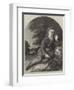 Whittington Resting on Highgate-Hill-Frederick Newenham-Framed Giclee Print