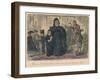 Who am I! I'm the Mistress of this ere ouse, and this is the young Squire!, 1865-John Leech-Framed Giclee Print