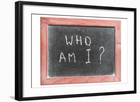 Who Am I-Yury Zap-Framed Photographic Print