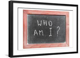 Who Am I-Yury Zap-Framed Photographic Print