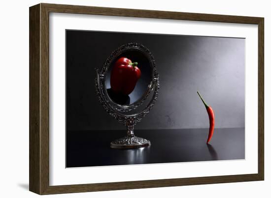 Who am I?-Victoria Ivanova-Framed Photographic Print