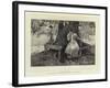 Who Can it Be?-William Hatherell-Framed Giclee Print