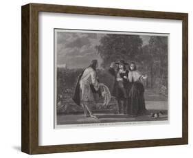 Who Can This Be?-Charles Robert Leslie-Framed Giclee Print