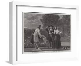 Who Can This Be?-Charles Robert Leslie-Framed Giclee Print