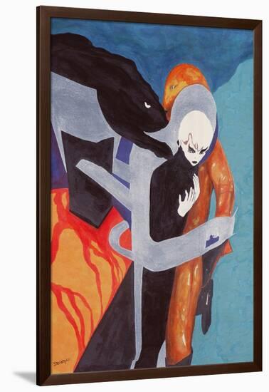 Who Can You Trust, 2000-Stevie Taylor-Framed Giclee Print