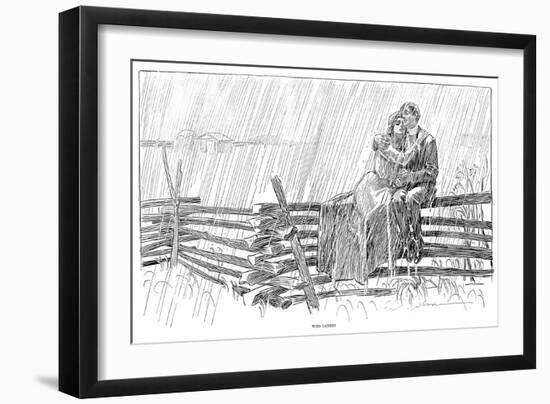 Who Cares!, 1901-Charles Dana Gibson-Framed Giclee Print