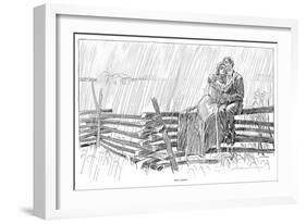 Who Cares!, 1901-Charles Dana Gibson-Framed Giclee Print