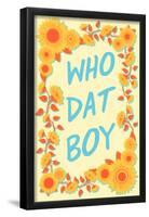 Who Dat Boy-null-Framed Poster