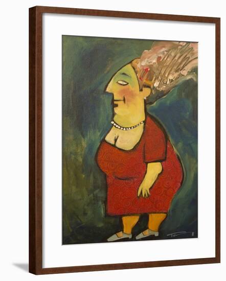 Who Does Your Hair-Tim Nyberg-Framed Giclee Print