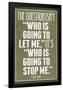 Who Is Going To Stop Me Ayn Rand-null-Framed Standard Poster