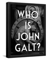 Who is John Galt?-null-Framed Poster