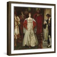 "Who Is Sylvia? What Is She, That All the Swains Commend Her?", c.1896-99-Edwin Austin Abbey-Framed Giclee Print