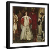 "Who Is Sylvia? What Is She, That All the Swains Commend Her?", c.1896-99-Edwin Austin Abbey-Framed Giclee Print