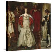 "Who Is Sylvia? What Is She, That All the Swains Commend Her?", c.1896-99-Edwin Austin Abbey-Stretched Canvas