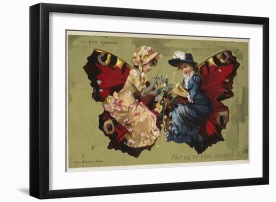 Who Is This Beautiful Bouquet For?-null-Framed Giclee Print