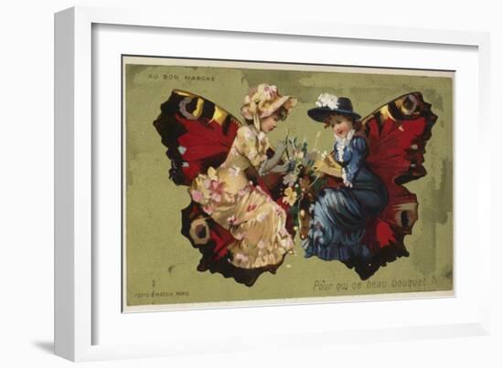 Who Is This Beautiful Bouquet For?-null-Framed Giclee Print