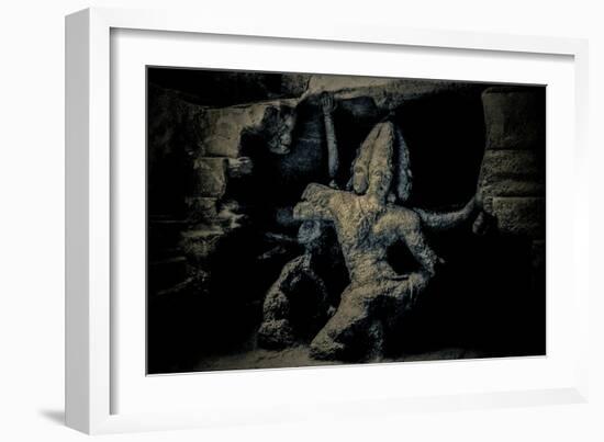 Who Is This God That Rests in the Dark, 2016-Joy Lions-Framed Giclee Print