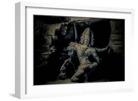 Who Is This God That Rests in the Dark, 2016-Joy Lions-Framed Giclee Print